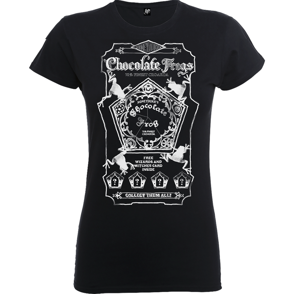 Harry Potter Honeydukes Chocolate Frogs Frauen T-Shirt - Schwarz - S Bild 1