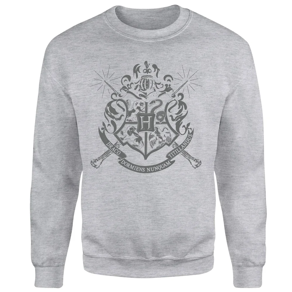 Harry Potter Draco Dormiens Nunquam Titillandus Männer Sweatshirt - Grau - S Bild 1