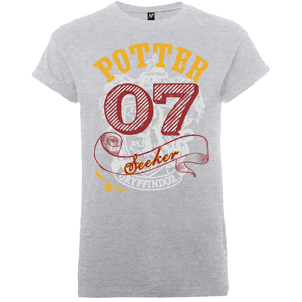 Harry Potter Gryffindor Seeker Potter Männer T-Shirt - Grau - S Bild 1