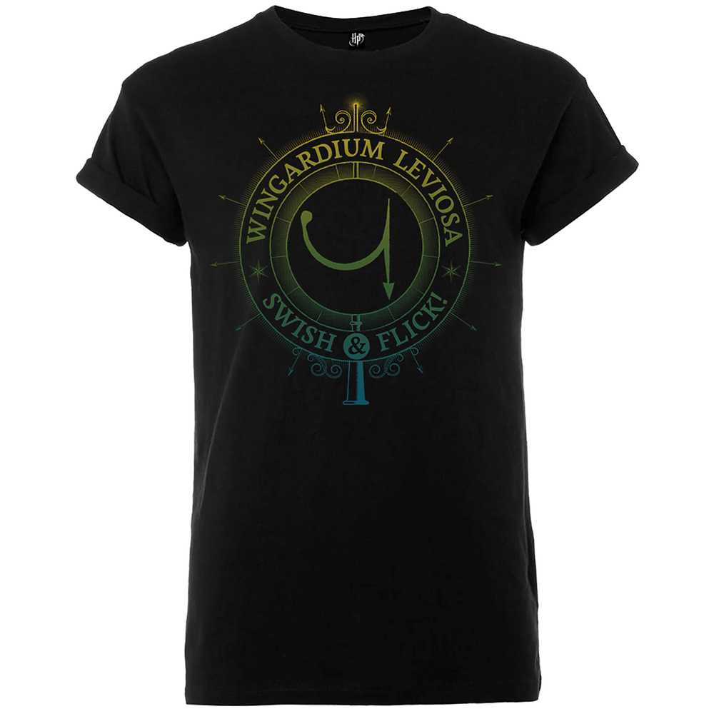 Harry Potter Wingardium Leviosa Swish And Flick Männer T-Shirt - Schwarz - S Bild 1