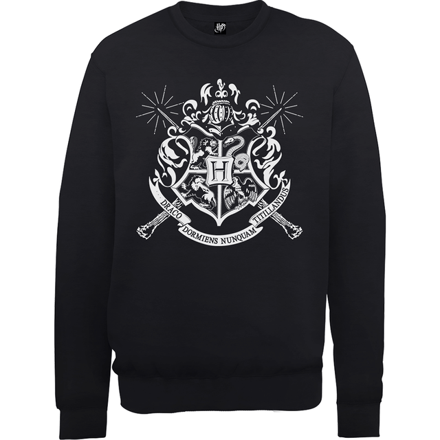 Harry Potter Draco "Dormiens Nunquam Titillandus" Sweatshirt - Schwarz