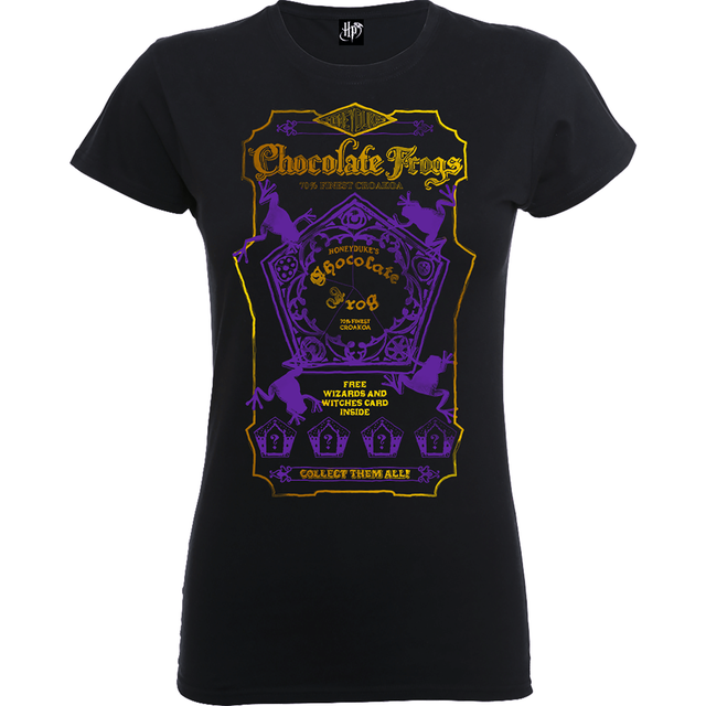 Harry Potter Honeydukes Chocolate Frogs Frauen T-Shirt - Schwarz
