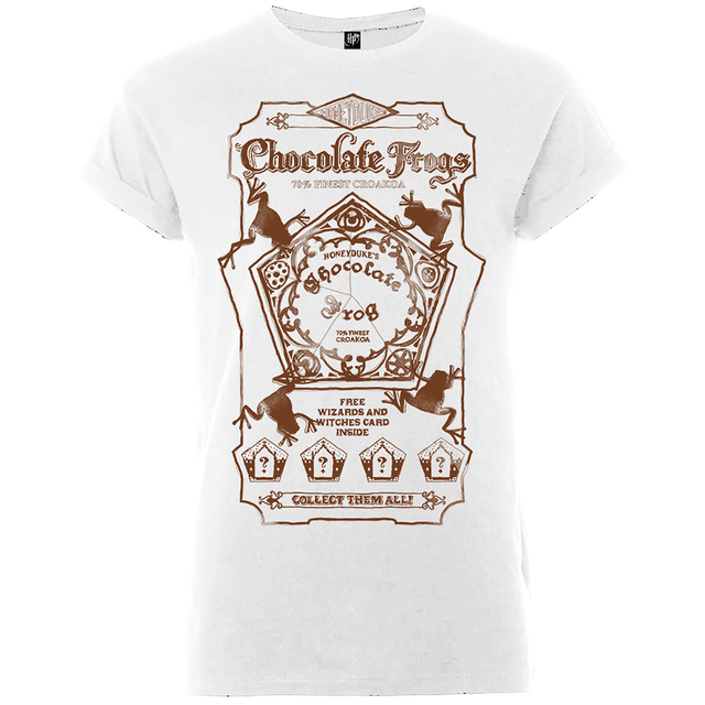 Harry Potter Honeydukes Chocolate Frogs Frauen T-Shirt - Weiß