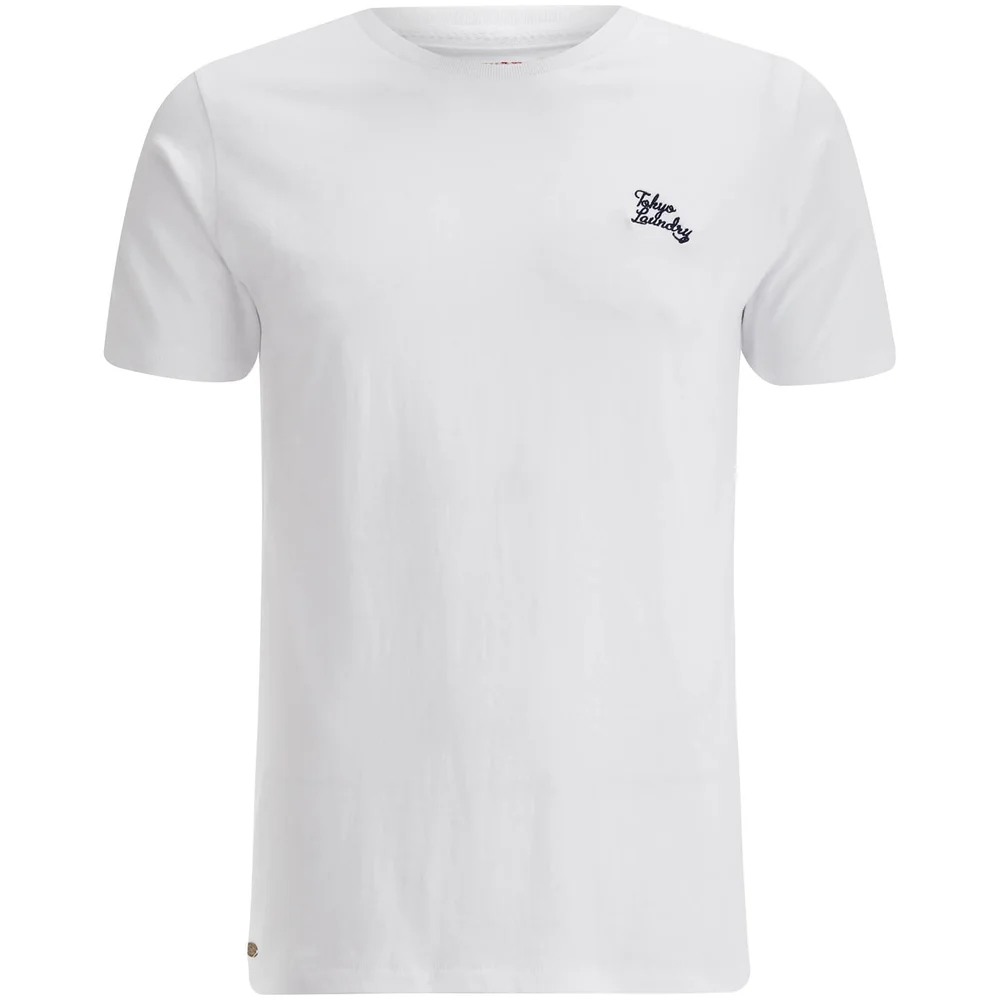 Tokyo Laundry Men's Montecarlo T-Shirt - Optic White - S - Weiß Bild 1