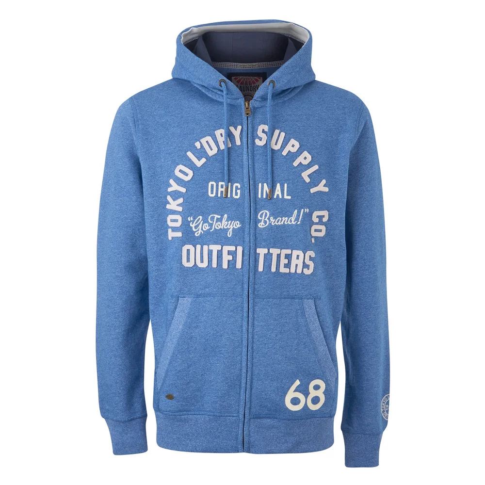Tokyo Laundry Men's Marshall Bay Hoody - Federal Blue - S - Blau Bild 1
