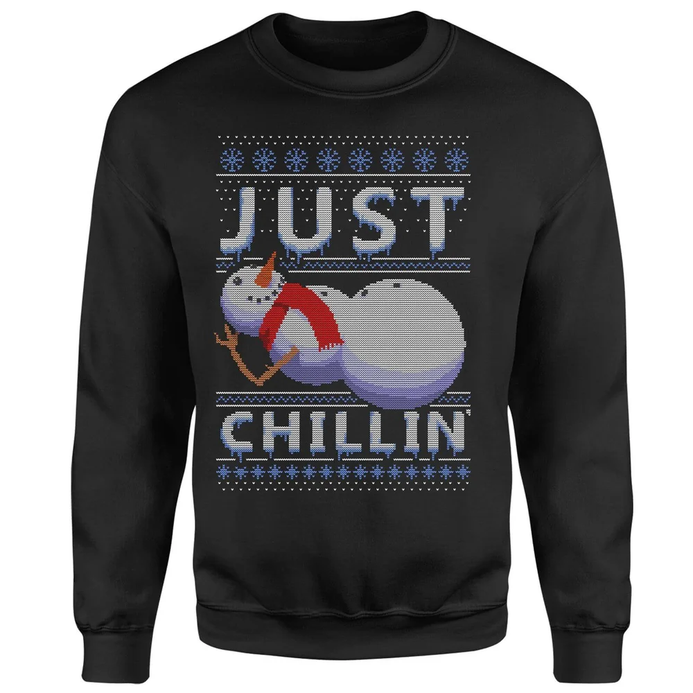 Just Chillin Sweatshirt - Schwarz - S Bild 1