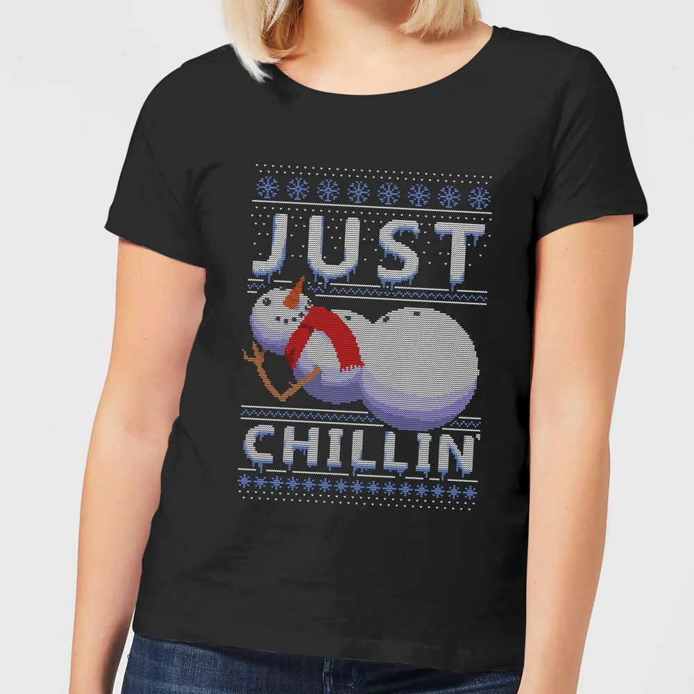 Just Chillin Women's T-Shirt - Black - 3XL Bild 1