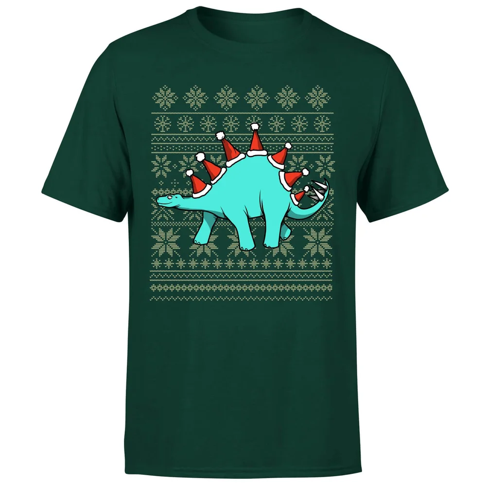 Stegosantahats T-Shirt - Forest Green - S - Waldgrün Bild 1