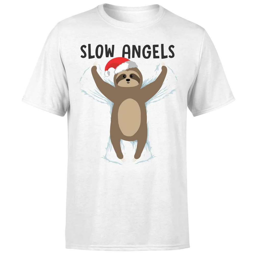 Slow Angels T-Shirt - White - S - Weiß Bild 1