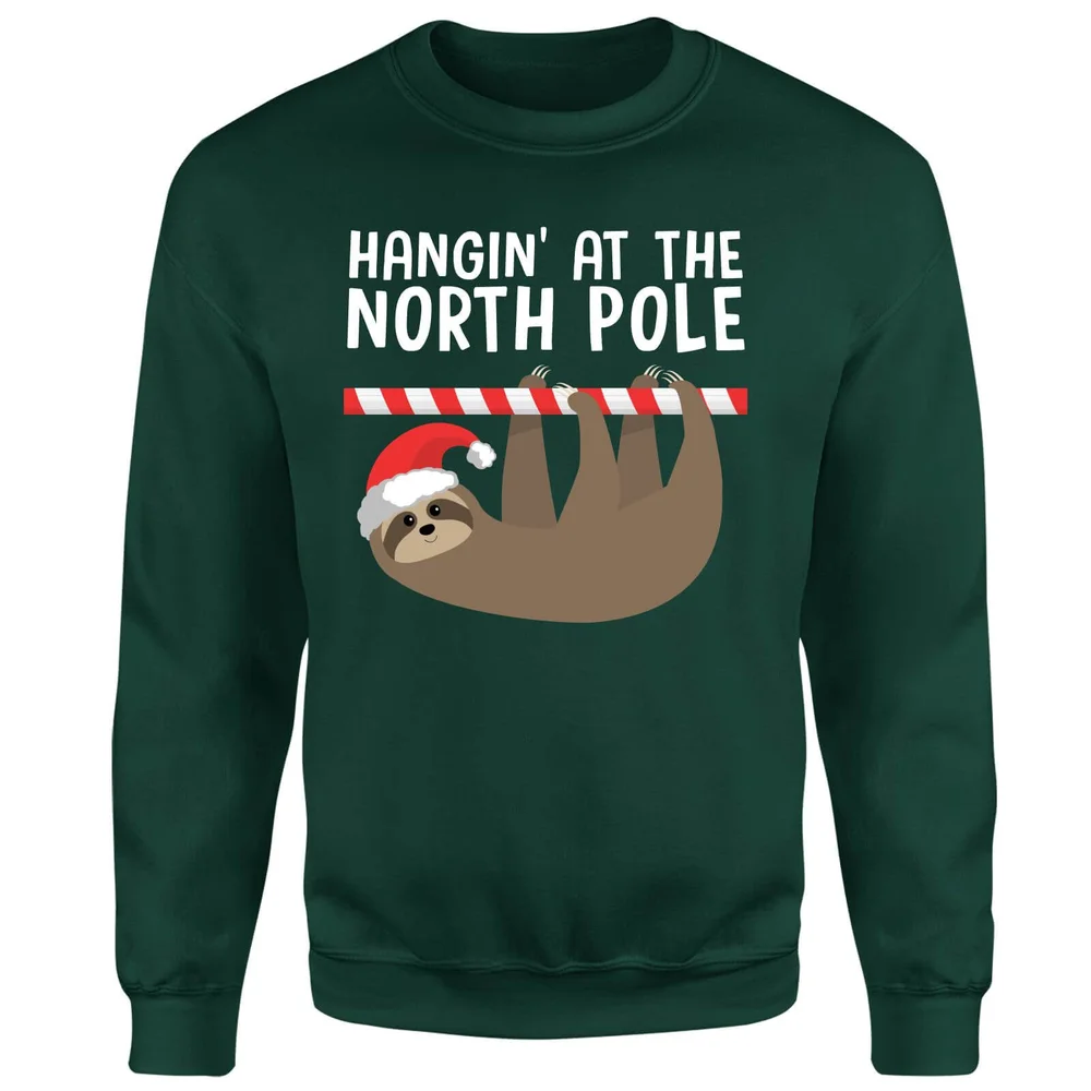 Hangin' At The North Pole Sweatshirt - Grün - S Bild 1