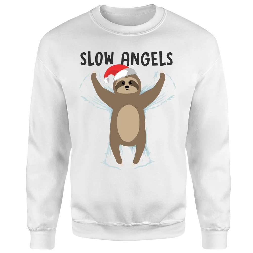 Slow Angels Sweatshirt - Weiß - S - Weiß Bild 1