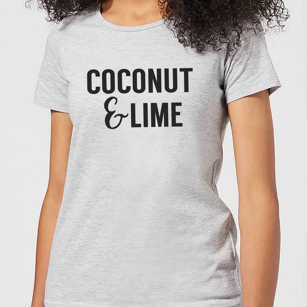 Coconut and Lime Women's T-Shirt - Grey - S - Grau Bild 1