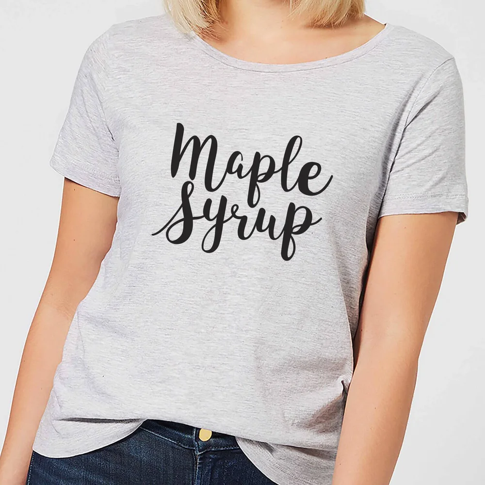 Maple Syrup Women's T-Shirt - Grey - S - Grau Bild 1