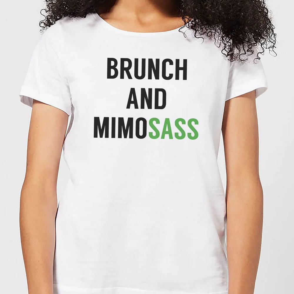 Brunch and Mimosass Women's T-Shirt - White - S - Weiß Bild 1