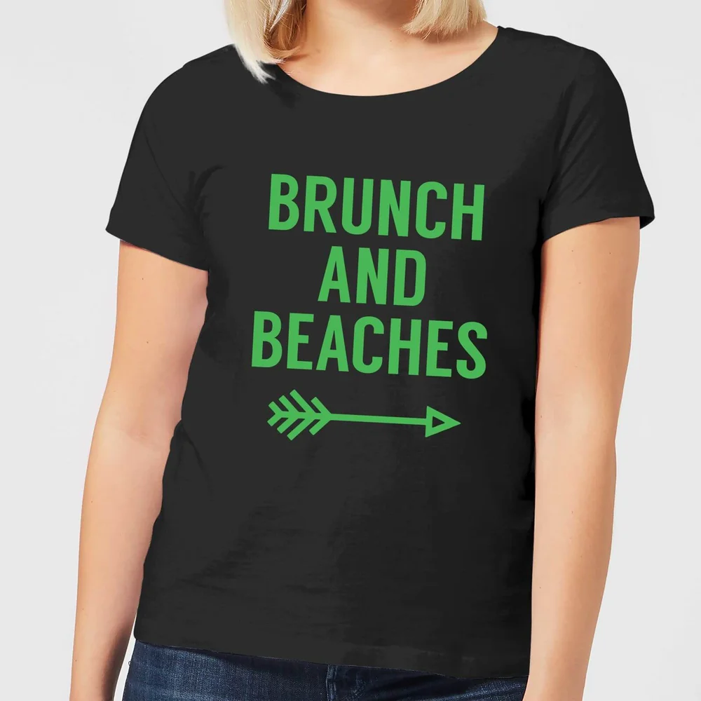 Brunch and Beaches Women's T-Shirt - Black - 3XL Bild 1