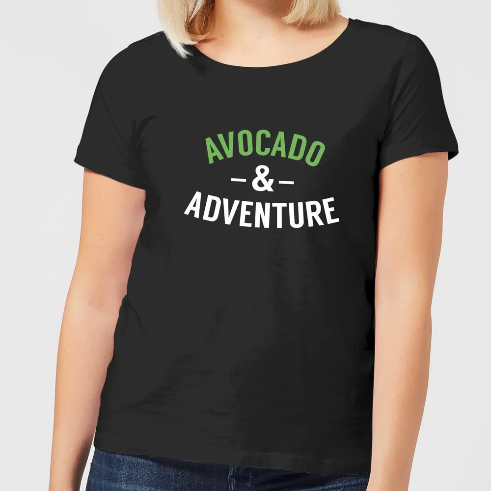 Avocado and Adventure Women's T-Shirt - Black - 3XL Bild 1