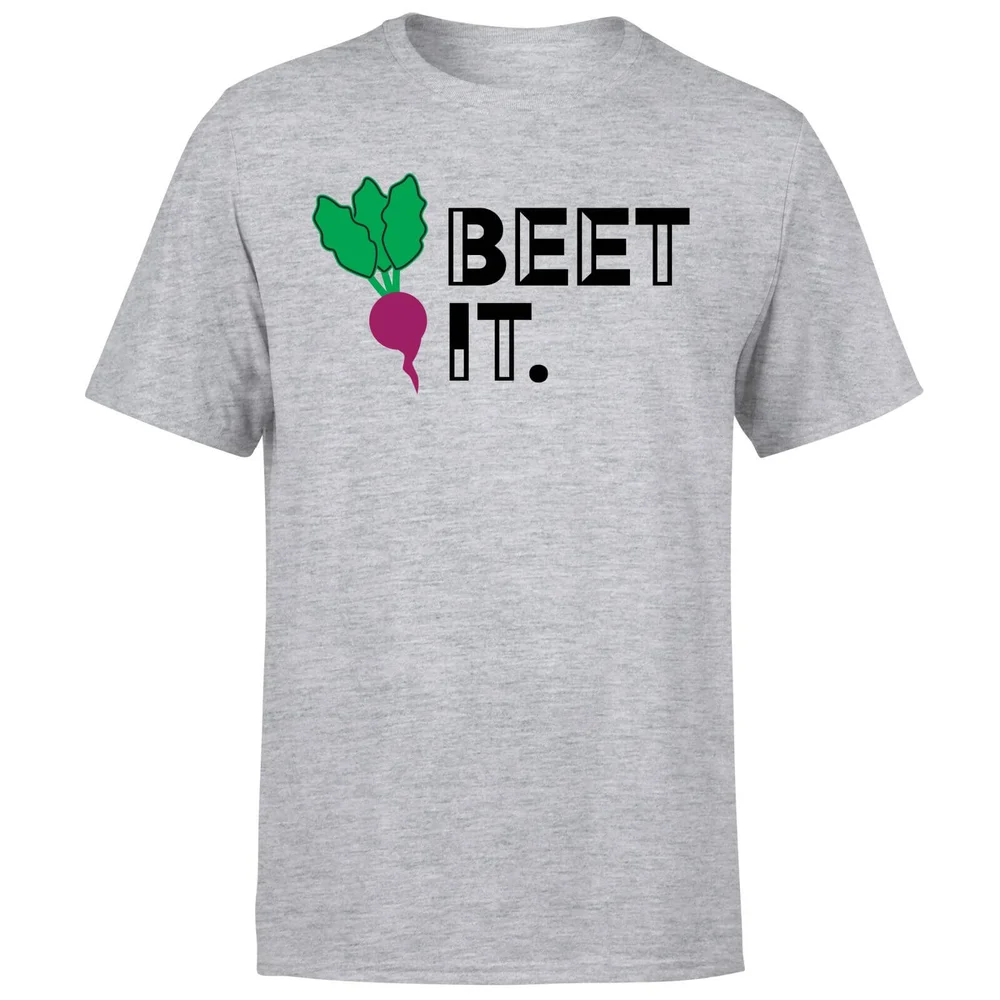 Beet It T-Shirt - Grey - S - Grau Bild 1