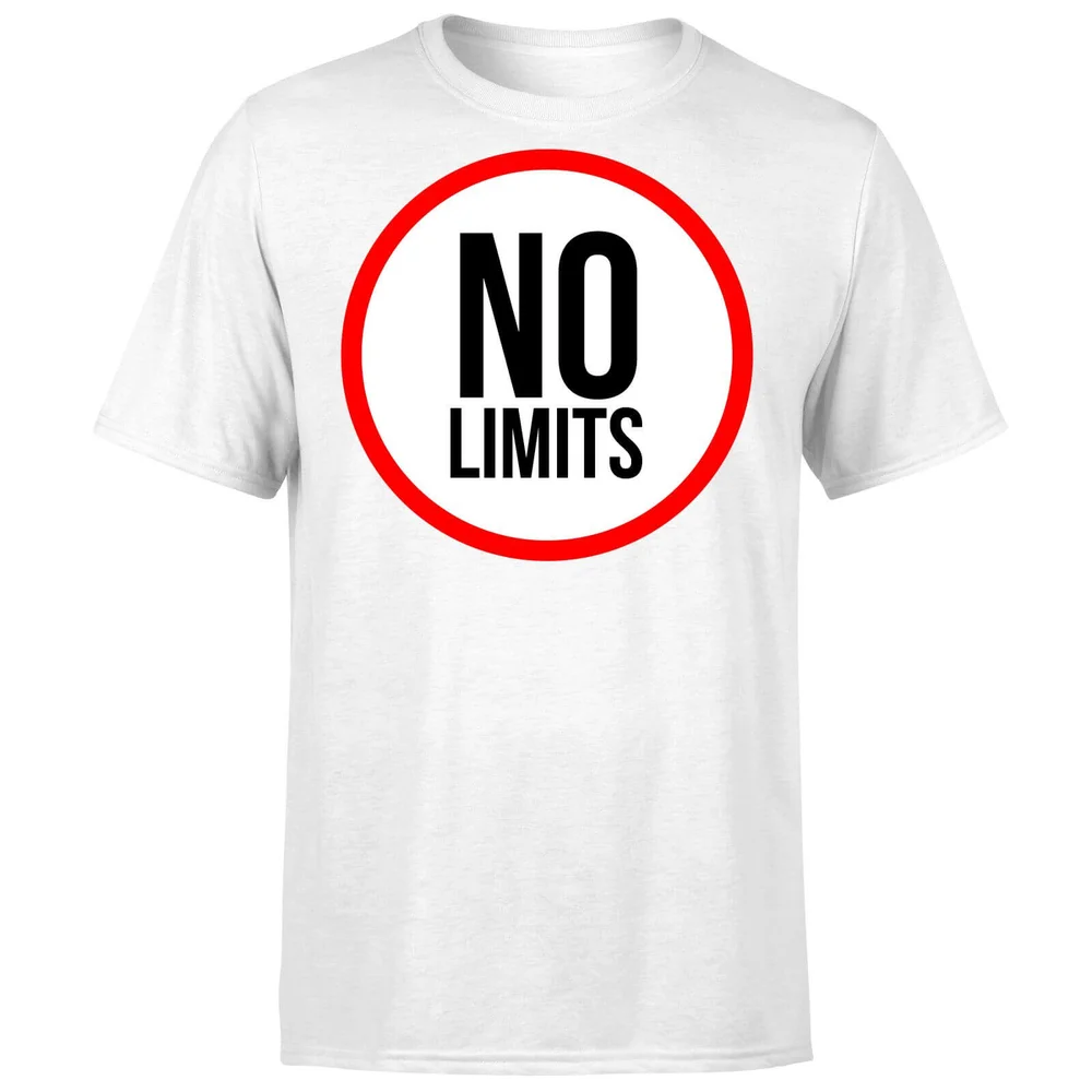 No Limits T-Shirt - White - S - Weiß Bild 1