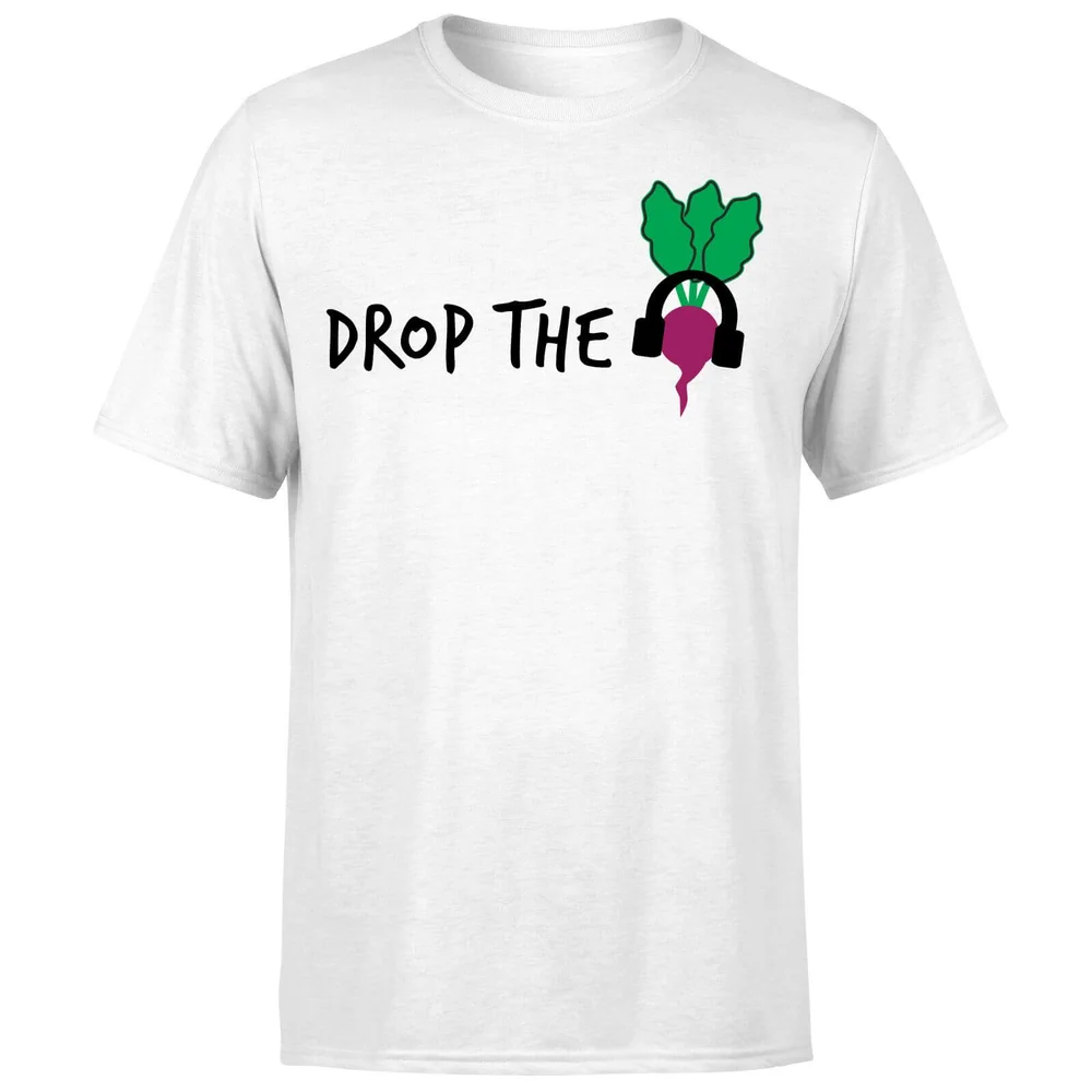 Drop the Beet T-Shirt - White - S - Weiß Bild 1