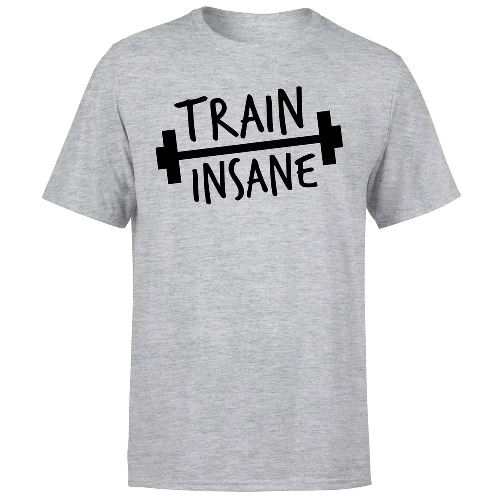 Train Insane T-Shirt - Grey - S - Grau Bild 1
