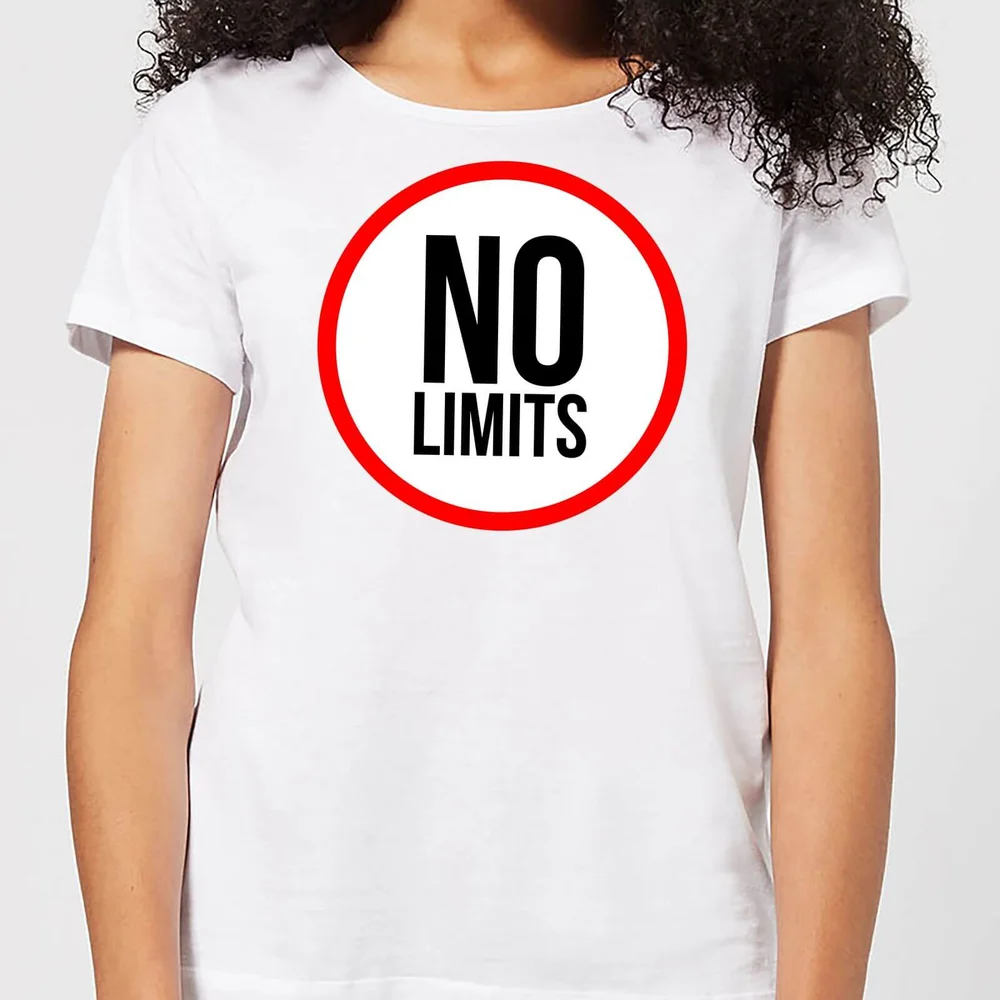 No Limits Women's T-Shirt - White - S - Weiß Bild 1