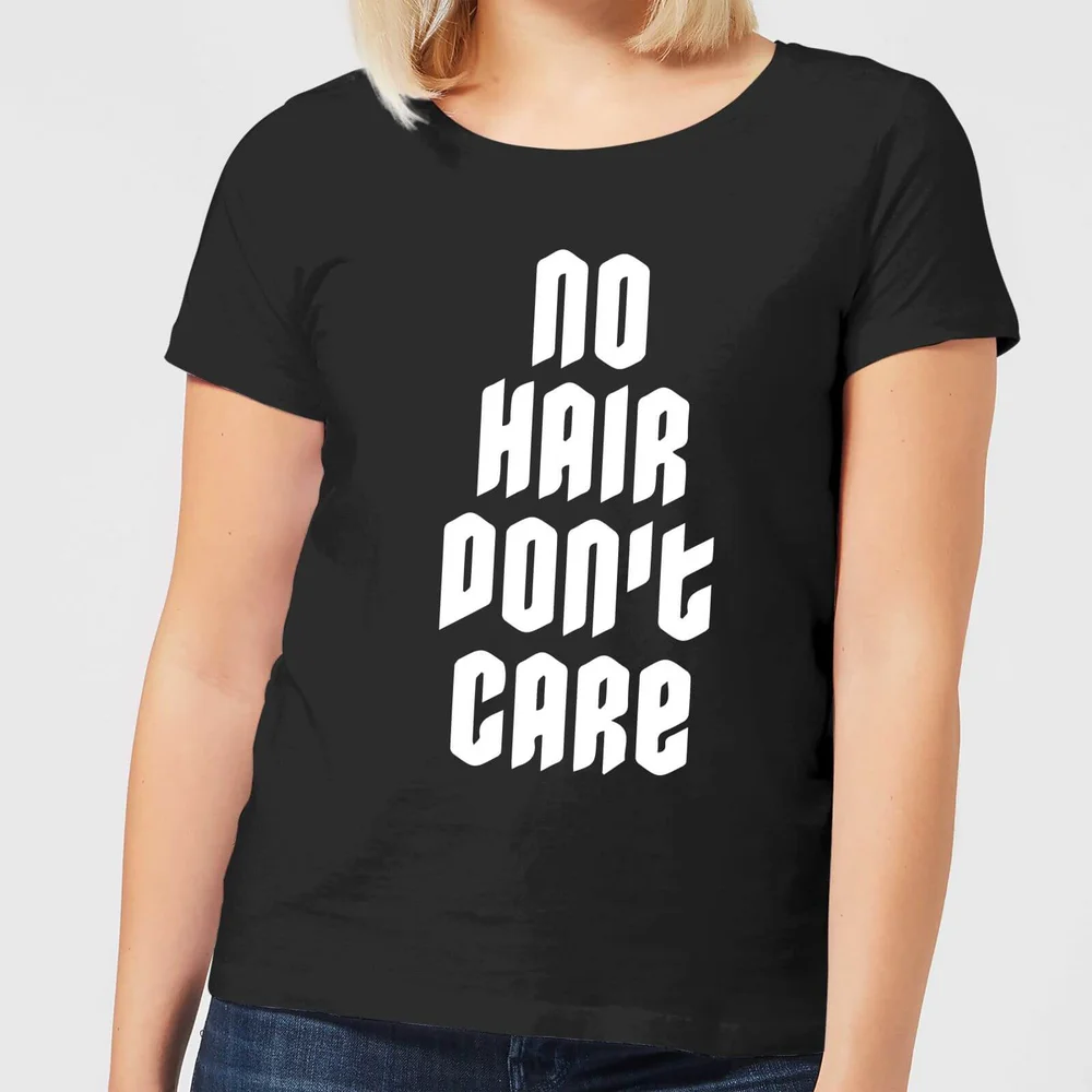 No Hair Dont Care Women's T-Shirt - Black - 3XL Bild 1