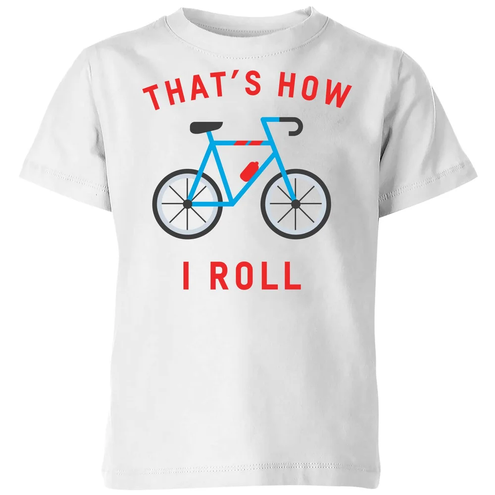 My Little Rascal Thats How I Roll Kids' T-Shirt - White - 3-4 Jahre - Weiß Bild 1