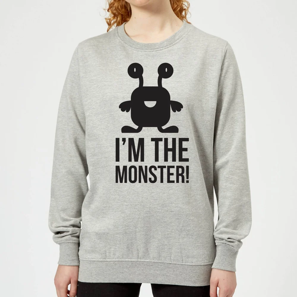 I'm the Monster Women's Sweatshirt - Grey - XL - Grau Bild 1