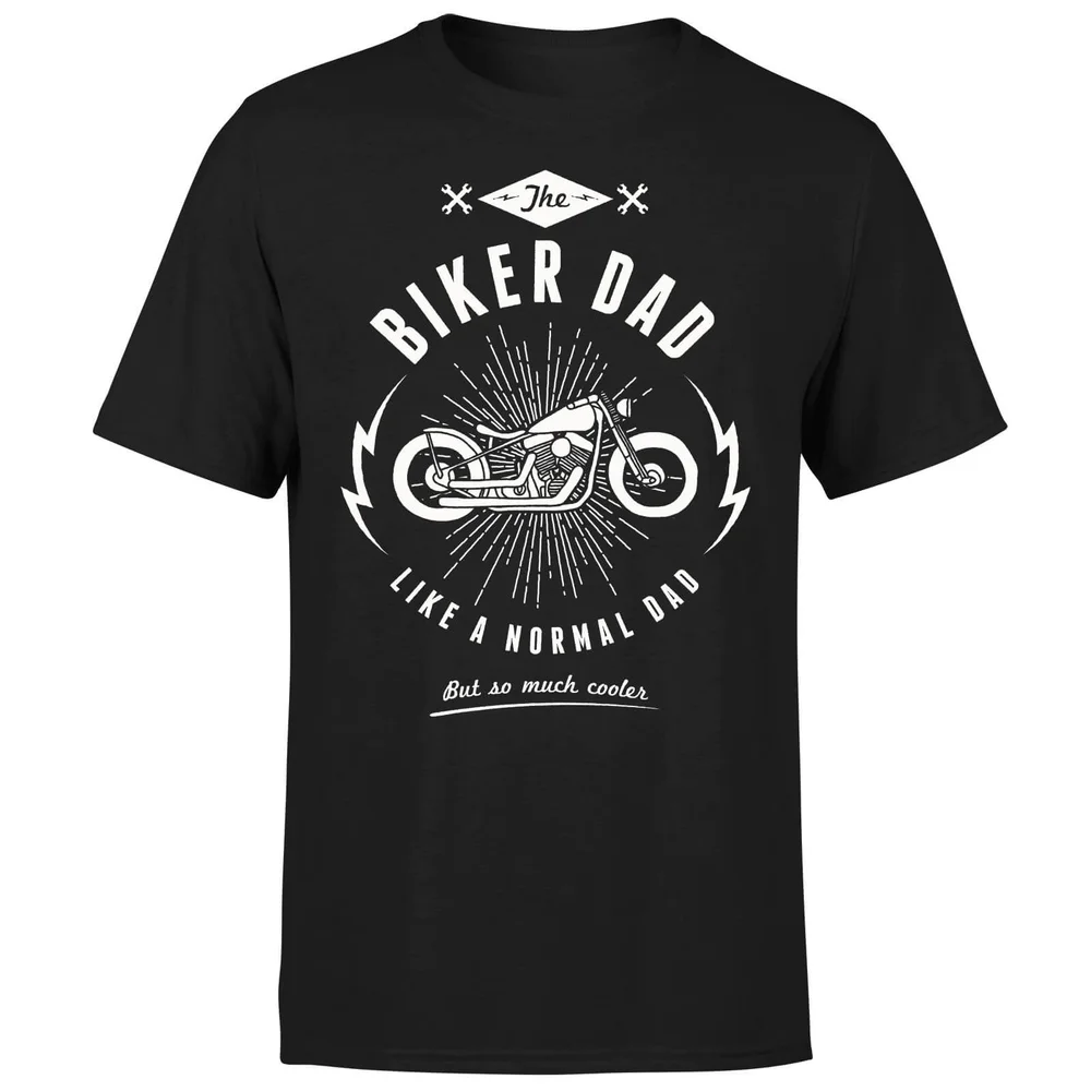 Biker Dad T-Shirt - Black - S Bild 1