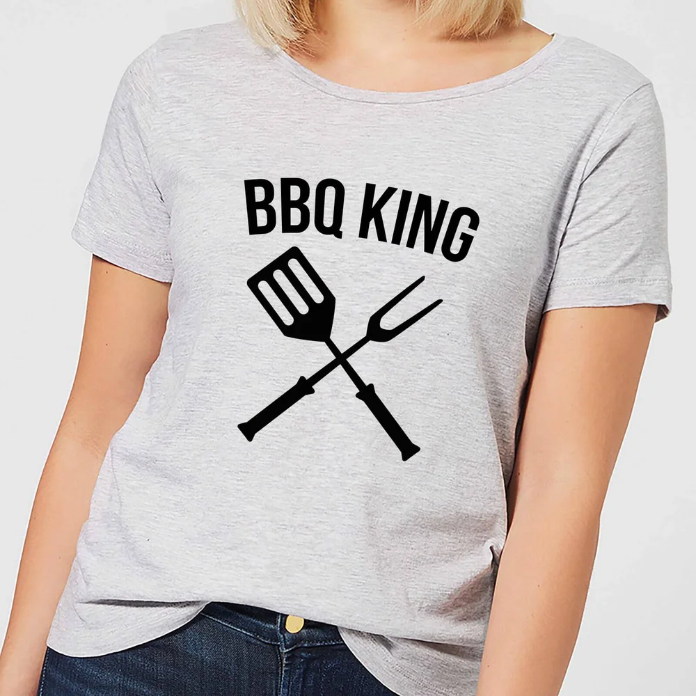 BBQ King Women's T-Shirt - Grey - S - Grau Bild 1