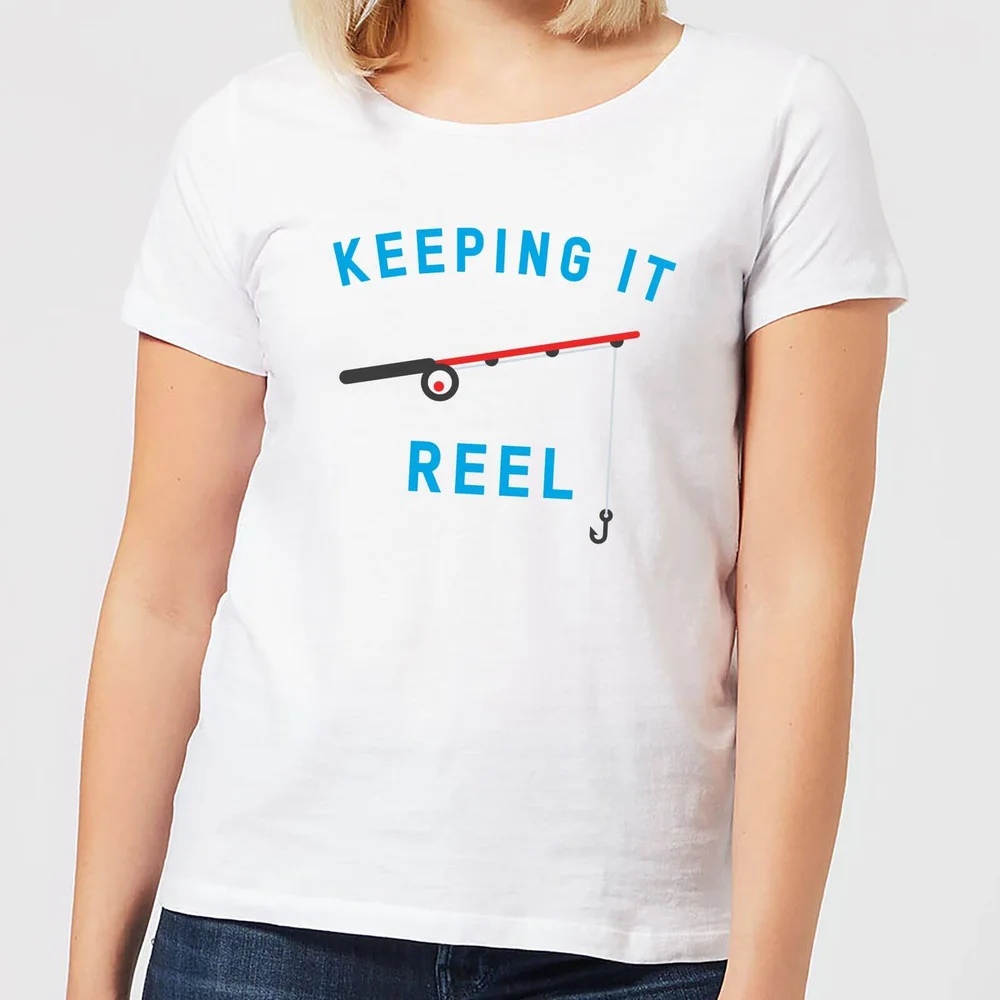 Keeping it Reel Women's T-Shirt - White - S - Weiß Bild 1