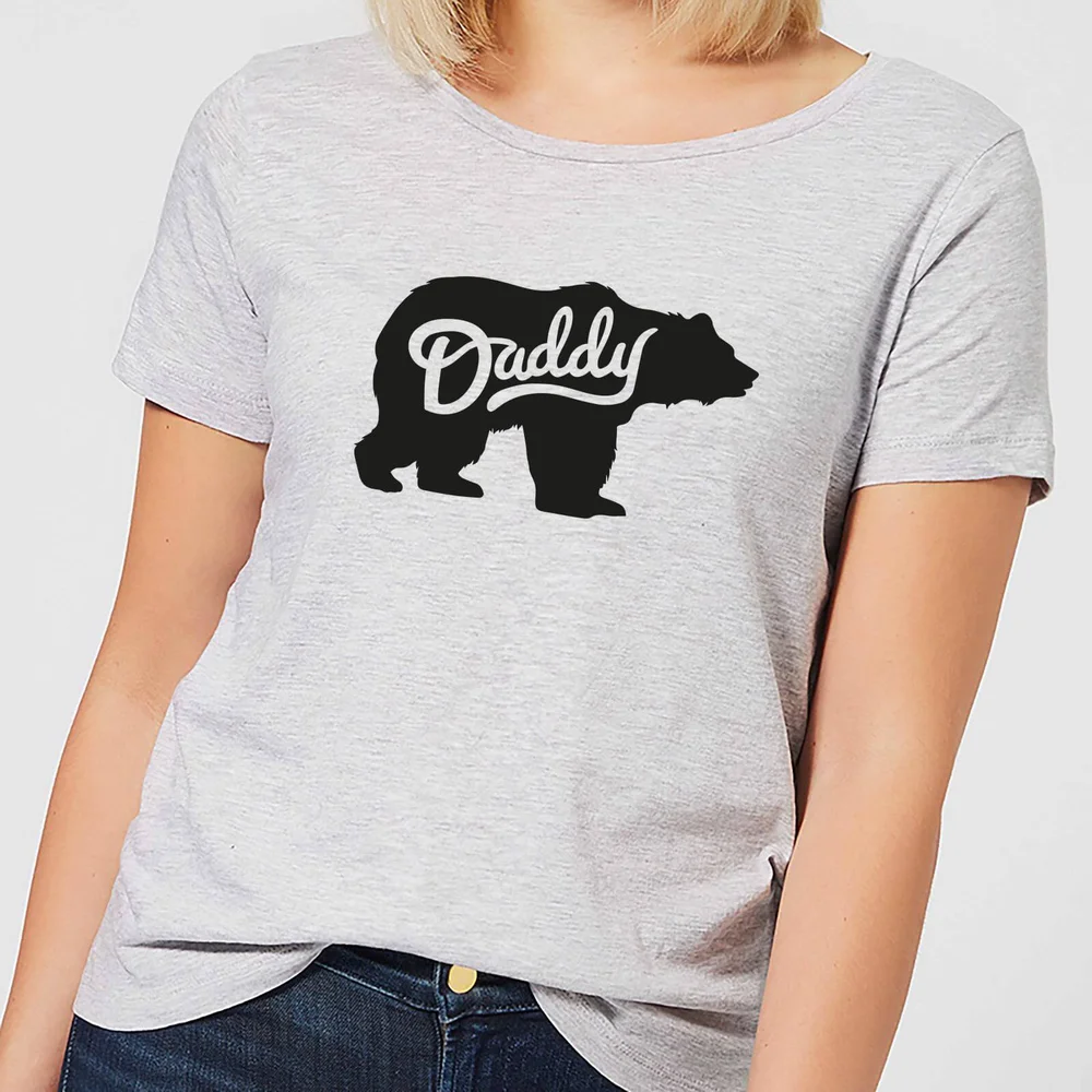 Daddy Bear Women's T-Shirt - Grey - S - Grau Bild 1