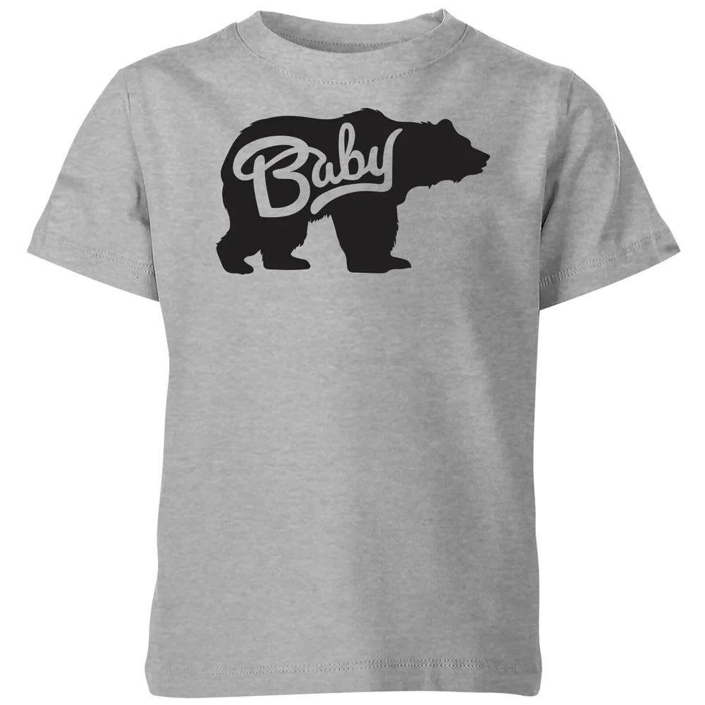My Little Rascal Baby Bear Kids' T-Shirt - Grey - 3-4 Jahre - Grau Bild 1