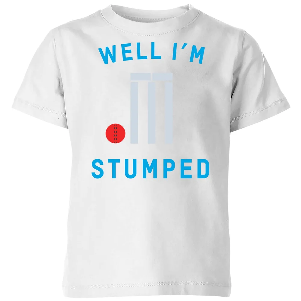 Well Im Stumped Kids' T-Shirt - White - 3-4 Jahre - Weiß Bild 1