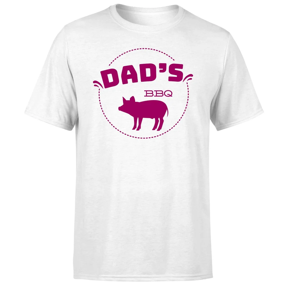 Dads BBQ T-Shirt - White - S - Weiß Bild 1