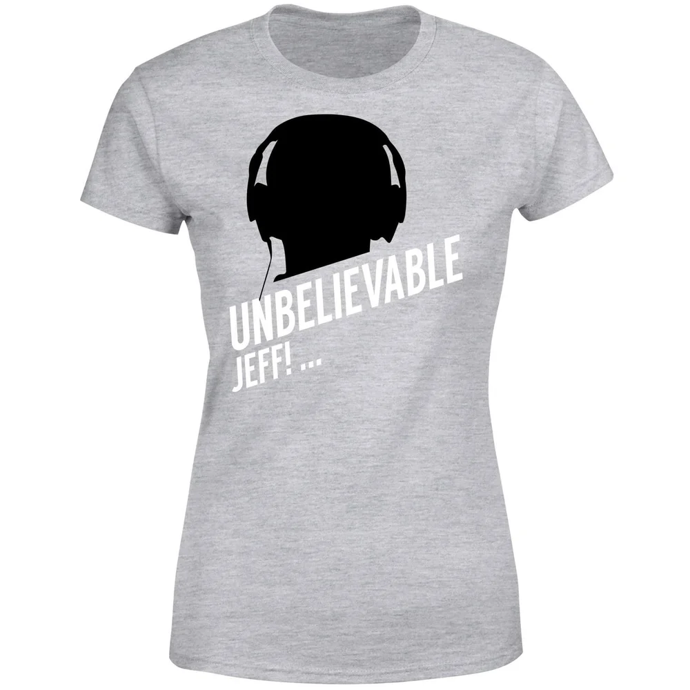 UNBELIEVABLE JEFF! Women's T-Shirt - Grey - S - Grau Bild 1