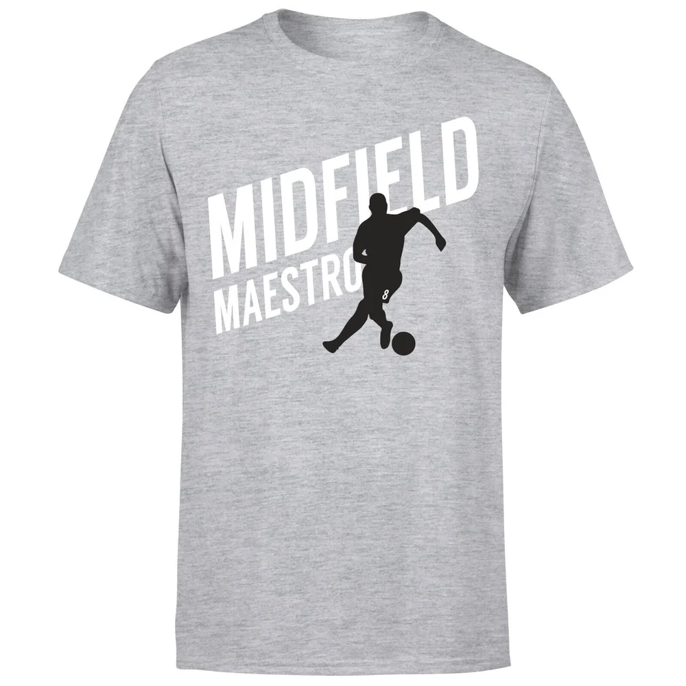 Midfield Maestro T-Shirt - Grey - S - Grau Bild 1