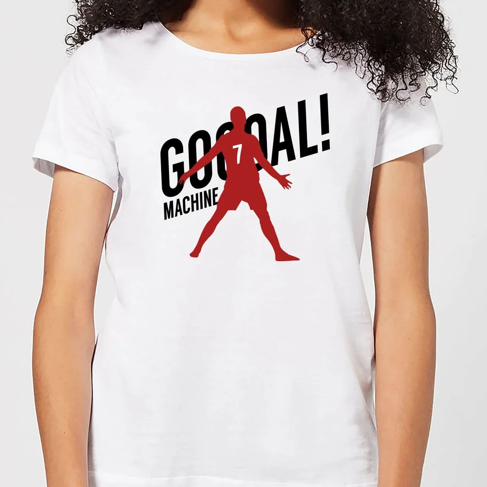 Goal Machine Women's T-Shirt - White - S - Weiß Bild 1