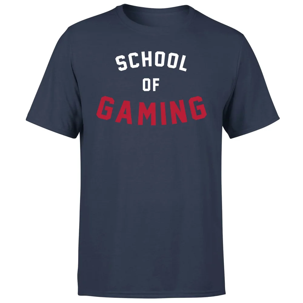 School of Gaming T-Shirt - Navy - S - Marineblau Bild 1