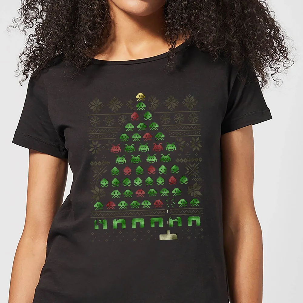 Invaders From Space Women's T-Shirt - Black - 3XL Bild 1
