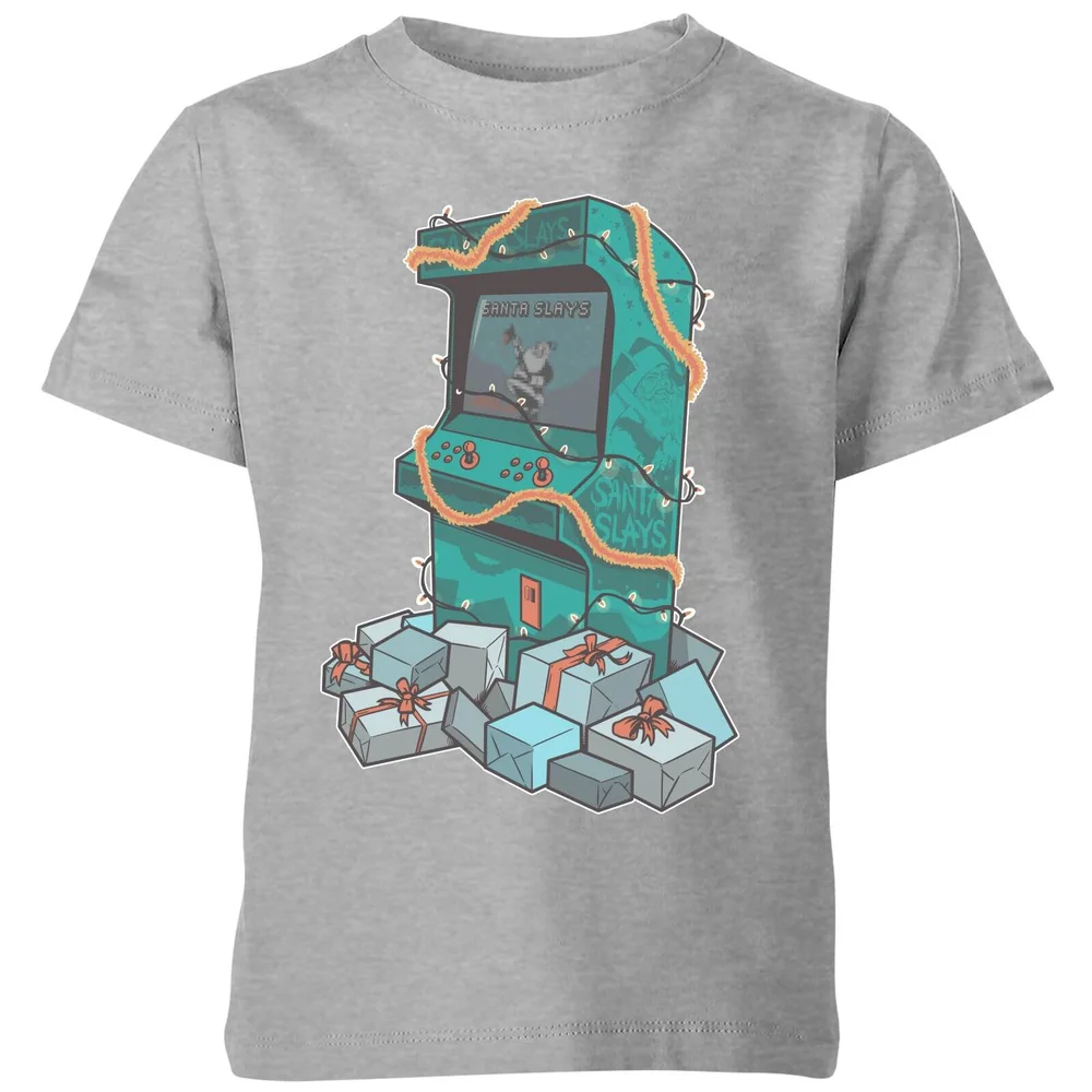 Arcade Tress Kids' T-Shirt - Grey - 3-4 Jahre - Grau Bild 1