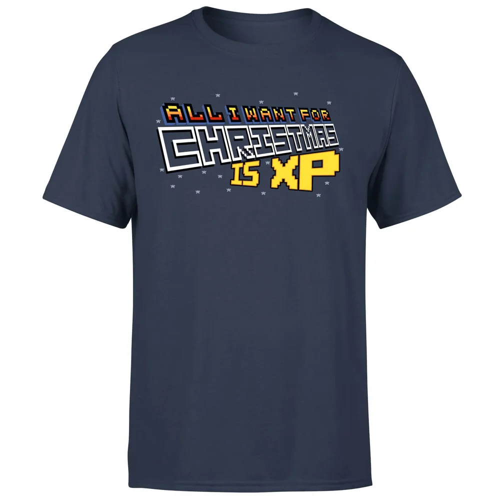 All I Want For Xmas Is XP T-Shirt - Navy - S - Marineblau Bild 1