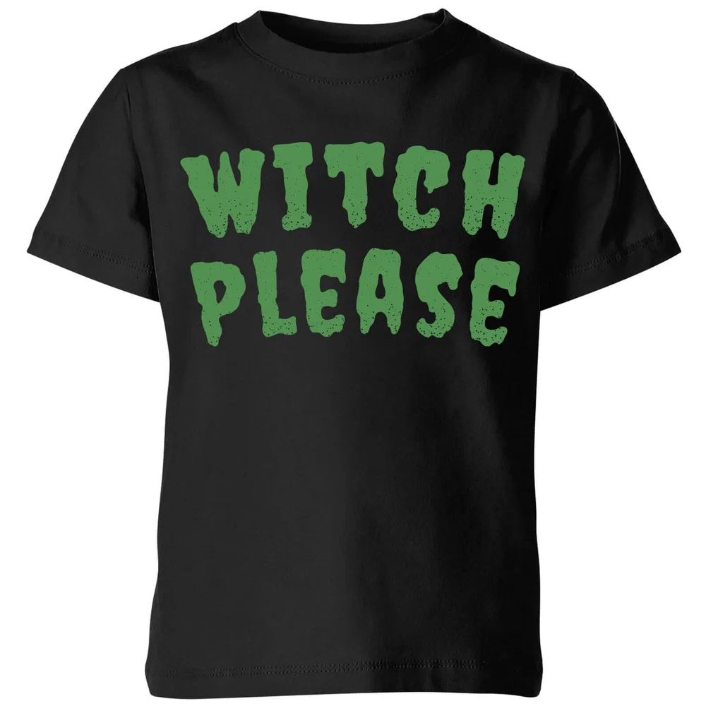 Witch Please Kids' T-Shirt - Black - 3-4 Jahre - Schwarz Bild 1