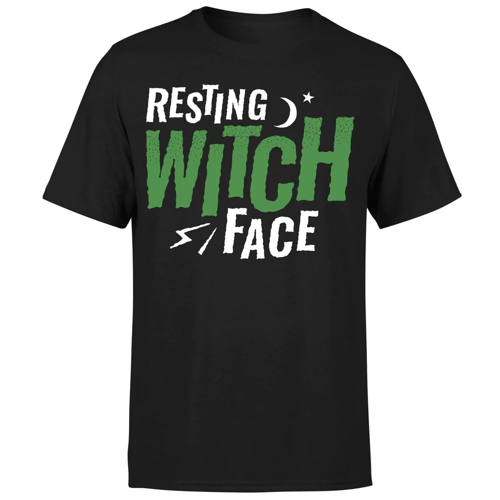 Resting Witch Face T-Shirt - Black - S - Schwarz Bild 1