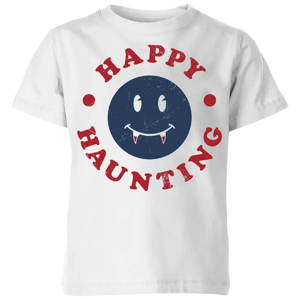 Happy Haunting Fang Kids' T-Shirt - White - 3-4 Jahre - Weiß Bild 1
