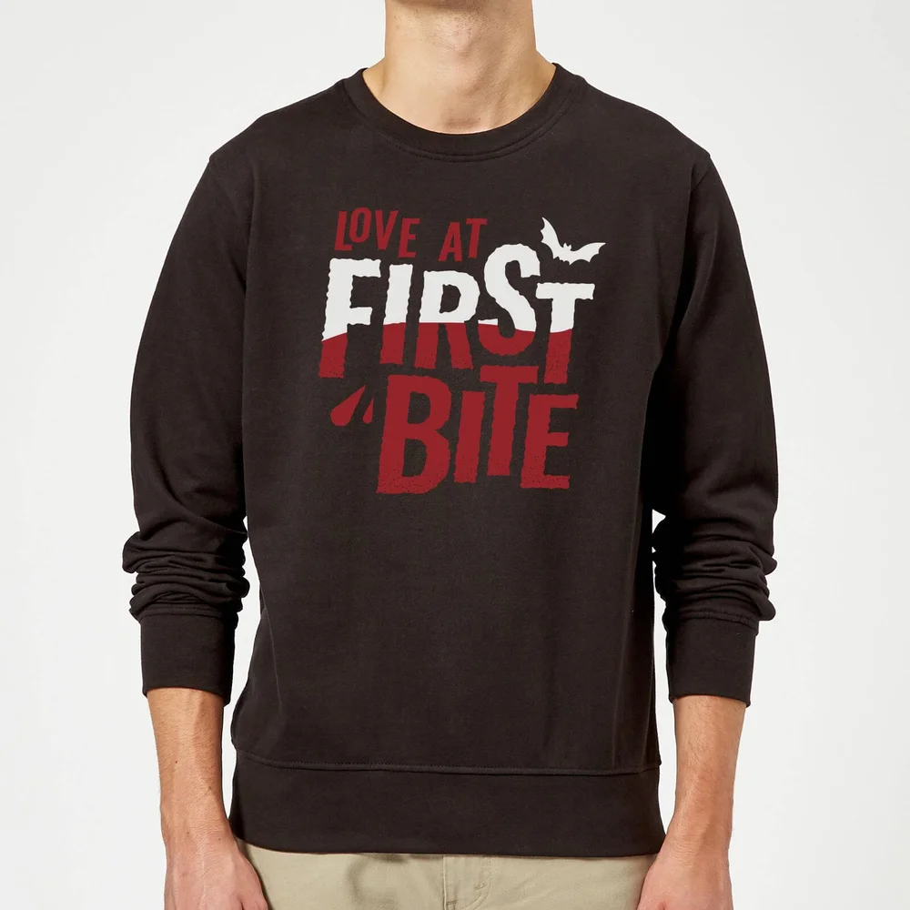 Love at First Bite Sweatshirt - Black - S - Schwarz Bild 1