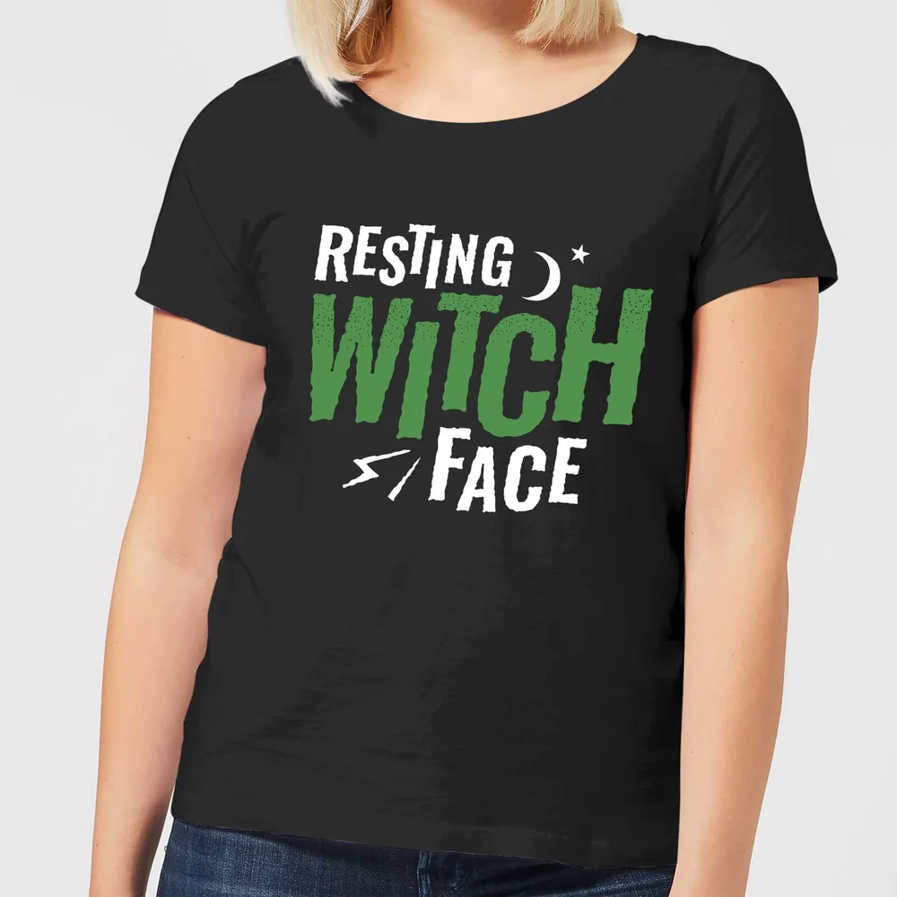 Resting Witch Face Women's T-Shirt - Black - 3XL Bild 1