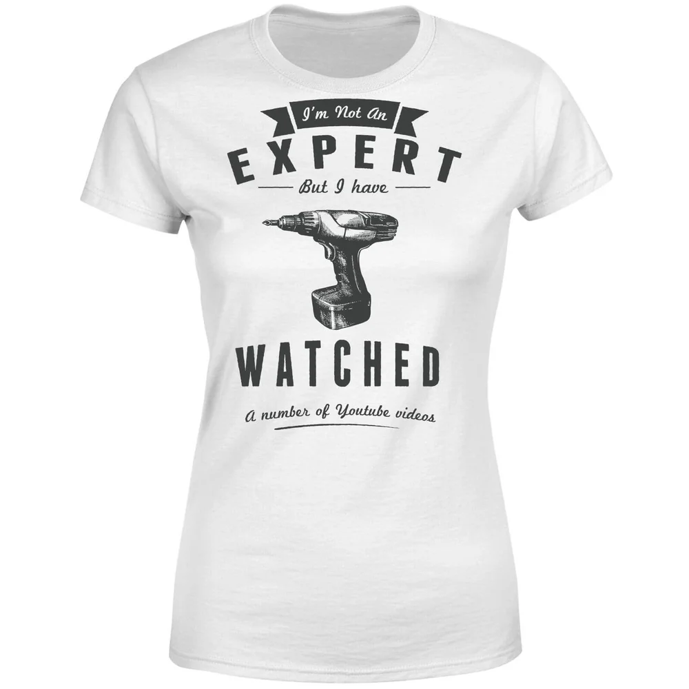 Im not an Expert Women's T-Shirt - White - S - Weiß Bild 1