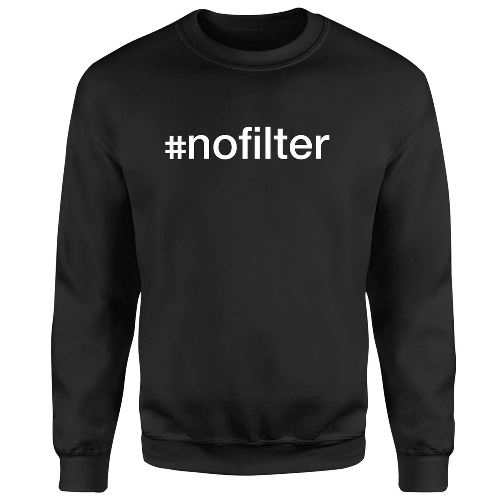 nofilter Sweatshirt - Black - S - Schwarz Bild 1