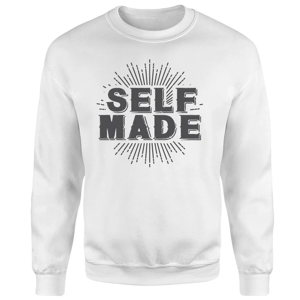 Self Made Sweatshirt - White - S - Weiß Bild 1